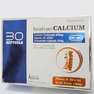 Davin France Calcium - Bổ sung Can xi, vitamin D3 cho cơ thể